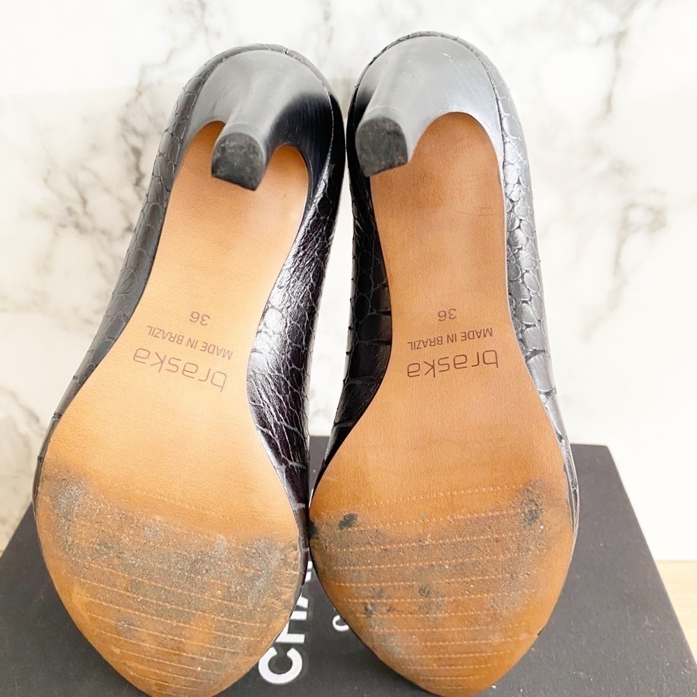 braska Leather Heels from brazil - Picture 6 of 7